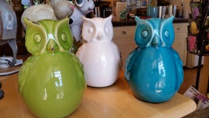 ceramic owls