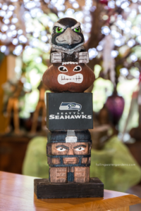 Seahawk Totem