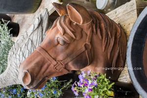 Concrete Horse Head